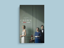 The Crown Canvas Print | Claire Foy Wall Art Decor | TV Show Queen Elizabeth II
