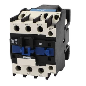 CJX2-3210 32A 3-Phase 1NO Normal Open 110V AC Contactor Starter Relay - Picture 1 of 4