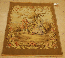 FRENCH TAPESTRY EUROPEAN ,HAND LOOM  WOOL ,BEAUTY MACHINE WOVEN  2.10x2.9