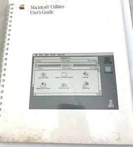 MACINTOSH UTILITIES USERS GUIDE MANUAL BOOK APPLE COMPUTER SEALED  - Picture 1 of 8