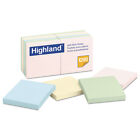 Highland 6549A Highland ™ Self-Stick Notes 3"x3"  (1200-Pk)