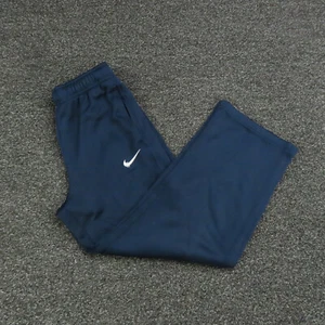 Nike Sweatpants Youth Medium Navy Blue Breathable Gym Running Casual Boys - Picture 1 of 11