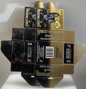 Vintage Harley Davidson 100 Collectors Cards Series 3 “Box Only” Set Of 2 - Picture 1 of 3