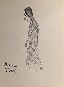 Maria Tucci Signed Al Hirschfeld Print - A LESSON FROM ALOES - Broadway - Picture 1 of 1