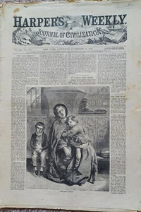 Harper’s Weekly, A Journal of Civilization - Vol. XI, No. 572, December 14, 1867 - Imagen 1 de 4