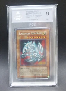 Yugioh Blauäugiger Toon-Drache Secret Rare 9 PGS Mint SRL-G000 Yu-Gi-Oh! - Picture 1 of 1