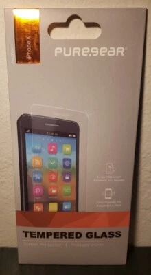 PureGear Tempered Glass For iPhone X - Pure Gear Screen Protector Scratch Resist - Image 1 of 2