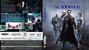 The Matrix Trilogy 4K CUSTOM Covers W/Empty Case (NoDiscs) PLEASEREAD - Picture 1 of 3