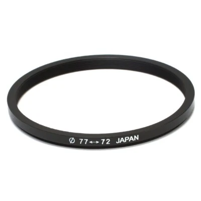 77mm to 72mm Step-Down Lens Filter Ring Adapter - Image 1 of 4