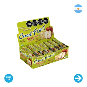 Felfort - Barra De Cereal Manzana y Almendras Cerealfort x 24 Unidades - Picture 1 of 1