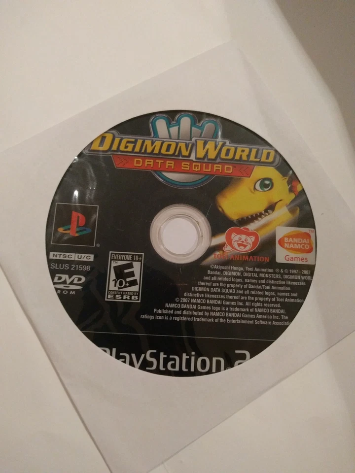 Digimon World: Data Squad (Sony PlayStation 2, 2007) PS2 Disc Only - Image 1 of 1