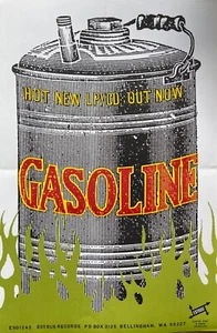 Gasoline Estrus Record Release Promo 1996 by Art Chantry - Picture 1 of 1