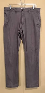 Hennepin Slim fit Chino Pants Goodfellow & Co Gray 34 x 32 34W x 32L - Imagen 1 de 8