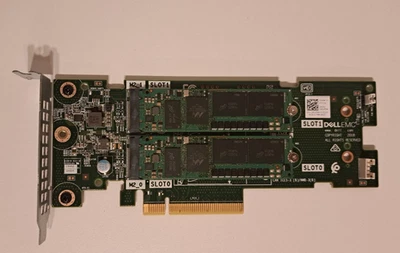 Dell SSD Adapter BOSS 061F54 PCI-Express x8 3.0 To 2x M.2 2280 240GB M2 SSDs - Bild 1 von 4
