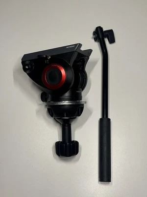 Manfrotto MVH500AH Fluid Video Head w/ 75mm Bowl Adapter No Quick Release Plate - Image 1 of 4