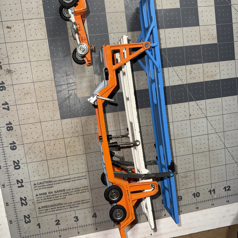 Corgi No1146 Major Toys Carrimore Tri-Deck MK v Car Transporter Hauler Scammell - Image 1 of 4