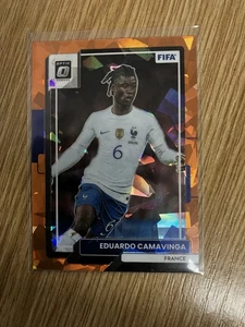 2022-23 Panini Donruss Eduardo Camavinga #53 Optic France Orange Prizm - Bild 1 von 2