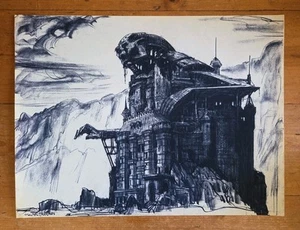 Francis Ford Coppolas Draculas Castle Mentor Huebner Conceptual Art Photo Copy - Picture 1 of 6
