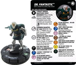 Marvel Heroclix Fantastic Four Rare : Dr. Fantastic - 037 - Picture 1 of 2