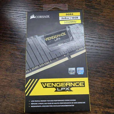 Corsair Vengeance LPX DDR4 2x8 GB (16GB Total) 3200MHz [Unopened, Fully Sealed] - Image 1 of 2