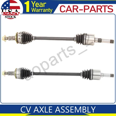 后左右 CV 轴接头轴适用于 2011 Saab 9-5 2.8L Turbo 带保修 — 第 1/4 张图片