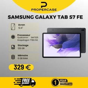 Samsung Galaxy Tab S7 Fe | Anthrazit | 128GB | WLAN | Sehr Guter Zustand - Bild 1 von 3