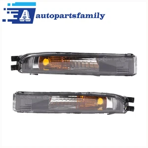Pair For Volkswagen Beetle 2012-2019 Front Bumper L&R Turn Signal Lights - Picture 1 of 6