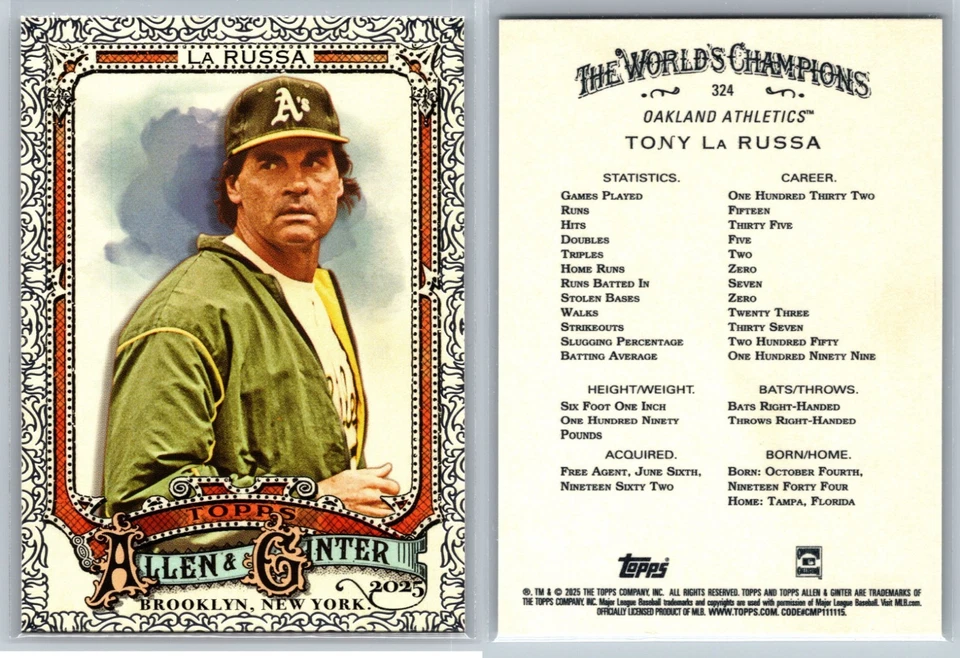 Topps Allen Ginter 2025 tamaño completo paralelo cromo refractor lámina filagree u Pick Foto 1 de 1
