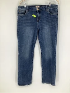 Kut from the Kloth *flaw* Women's Jeans size 16 Blue Catherine Boyfriend V95 - Picture 1 of 8