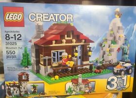 New Lego Creator "Mountain Hut" 3 In 1 (550 Pcs) #31025