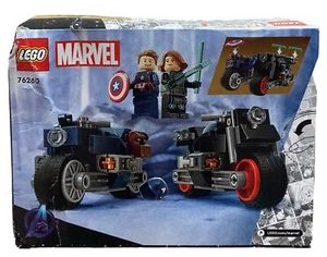 Lego Marvel Black Widow & Captain America Motorcycles #76260 130 Pcs NEW 6+ - Picture 1 of 4