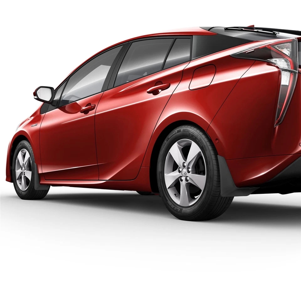 Genuine Toyota Prius Plug in Prime Rear Mud Flaps Mudflaps 2015 On PW389-47002 - Image 1 of 1