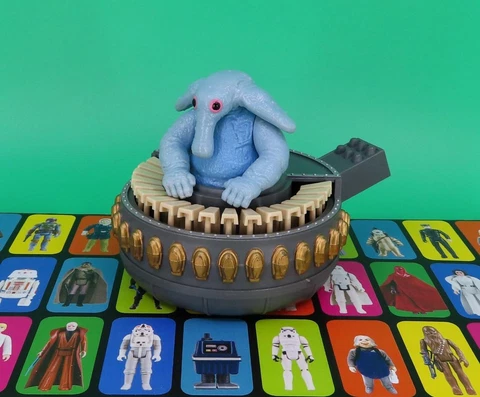 Vintage Star Wars Max Rebo COMPLETE 1983 Kenner Return of the Jedi Action Figure Cover