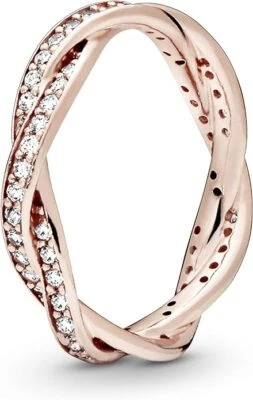 Anello Pandora Argento 180892CZ- 50 (15.9) - Immagine 1 di 4