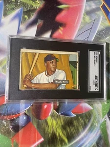 1951 Bowman WILLIE MAYS RC Rookie Card #305 SGC Authentic Altered ICONIC HOF’er - Picture 1 of 2