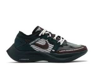 Size 8 - Gyakusuo x Nike ZoomX VaporFly Next% 'Midnight Spruce Burgundy' - Picture 1 of 5