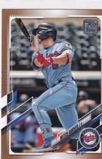 Mitch Garver 2021 Topps MLB Card #470 Minnesota Twins + Free Mystery Card