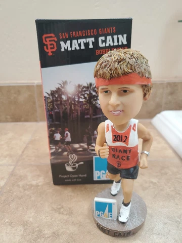🔥 San Francisco Giants Matt Cain Giant Race Bobblehead AT&T Park SGA 2012 🔥 Cover