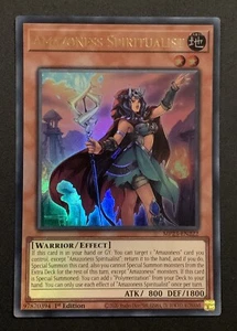 Amazoness Spiritualist - MP23-EN222 - Ultra Rare - 1st Edition - YuGiOh TCG - Picture 1 of 3
