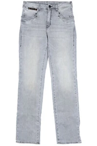 Herrlicher Stretchjeans Piper Straight Fit High Waist Damen Denim Grau W28 W29 - Picture 1 of 4