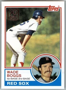 2021 Topps - Double Headers Insert Wade Boggs #TDH-7 Boston Red Sox - Picture 1 of 2