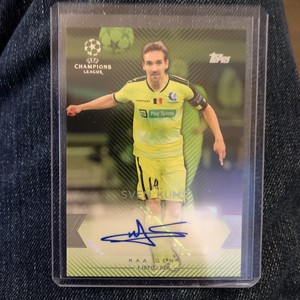 2016 SVEN KUMS AUTO TOPPS UEFA CHAMPIONS LEAGUE AUTOGRAPHS #d/150
