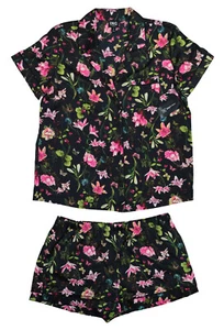 INC International Concepts Floral Print 2-Piece Satin Women's Pajama Set NWT - Picture 1 of 6