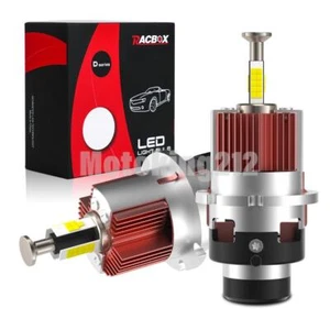 Pair D2S D2R D2C LED Headlight Blobes High Low Beam 200W Replace HID Xenon Lamp - Picture 1 of 14