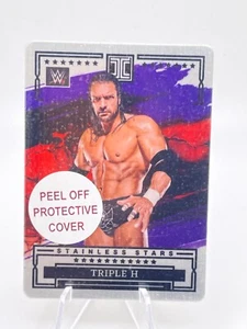 2023 WWE Impeccable - Stainless Stars - Purple / 49 - #24 Tripple H - No 32 - Bild 1 von 2