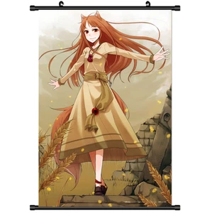 Anime Horo Spice and Wolf Ookami to Koushinryou Wall Poster Scroll Cosplay 2583 - Picture 1 of 4