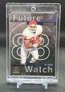 1997 Tony Gonzalez SP Authentic Future Watch 11 Rookie K.C. Chiefs NM/MT #4 - Bild 1 von 6