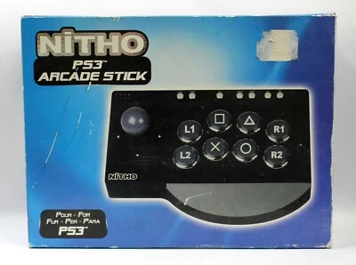 Joystick Controller Nitho ARCADE STICK per Console PS3 Sony Playstation 3 Nuovo