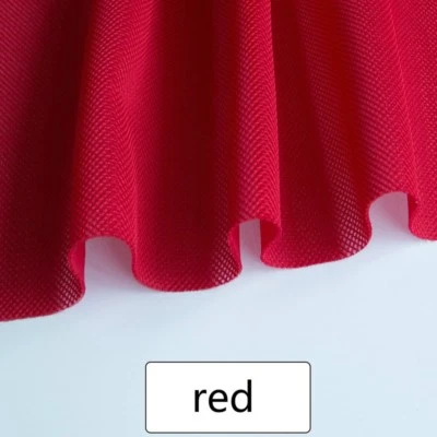 1*1.5m grelha malha tecido alto-falante rádio rede esporte pano faça você mesmo costura artesanato branco - Imagem 1 de 4