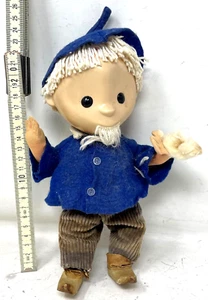 Sandmann Sandmännchen DDR 1960er Jahre Biegepuppe Ostalgie 24cm KULT /P5 - Bild 1 von 9